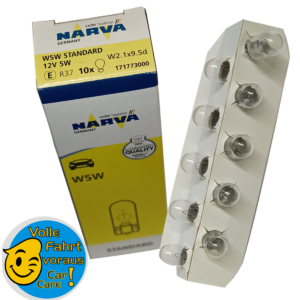 Narva 12V 5Watt W2,1x9,5d